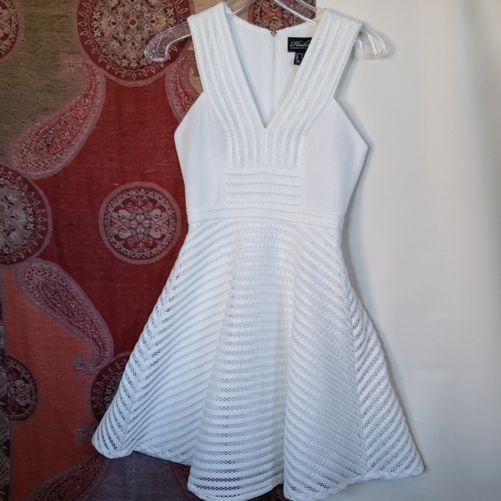Adrianna Papell Hailey skater sleeveless dress 0